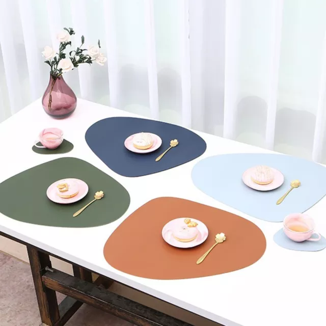 Practical Dining Table Placemats Table Mats Versatile Washable Waterproof
