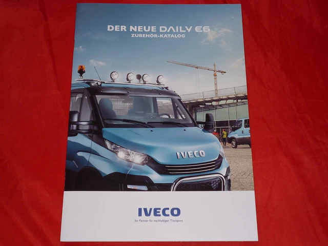 2018 Iveco Daily & Eurocargo Construction Industry Brochure – European Original