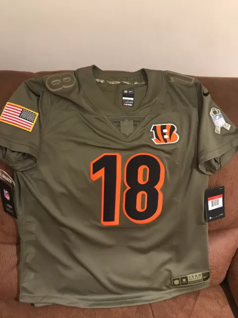 Nike Cincinnati Bengals A.J Green Salute To Service Jersey NFL NWT Size L Women