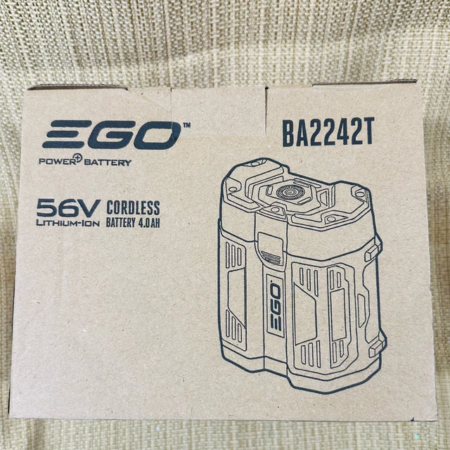 EGO POWER+ BA2242T 56Volt 4.0Ah Upgraded Fuel Gauge Battery Green