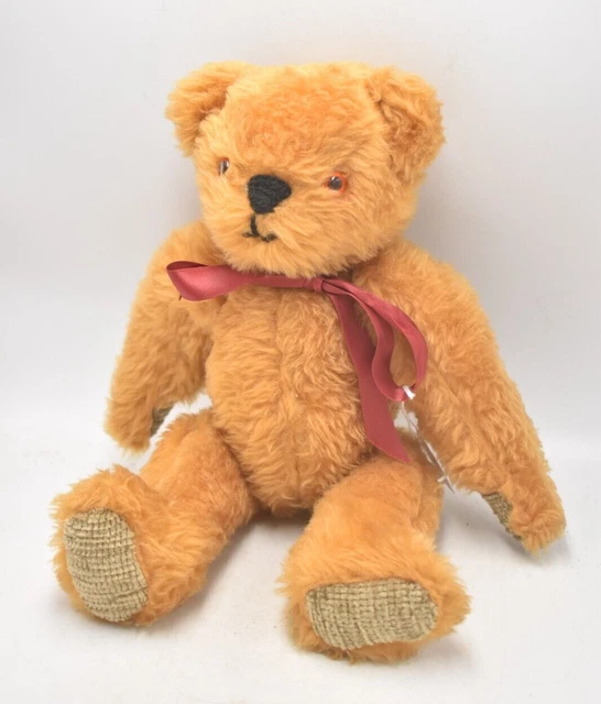 VINTAGE 1980'S TEDDY Bear Plush Soft Toy Jointed – Lovely Condition ...