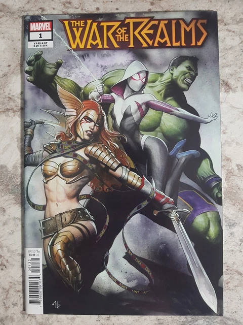 War of the Realms #1  Granov Angela Variant 1st Print VF/NM Marvel Thor