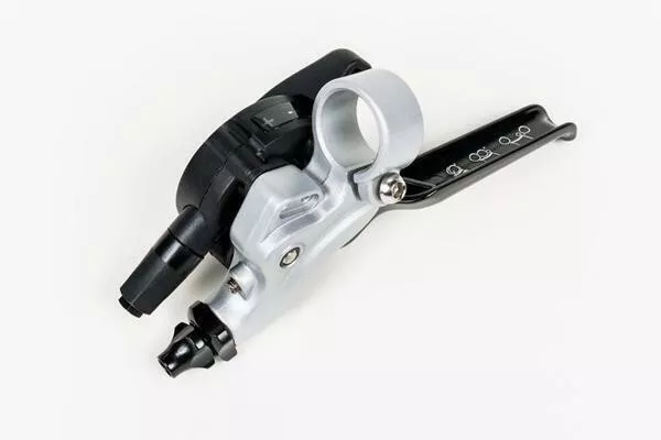 Brompton derailleur gear shifter with integrated brake lever SILVER