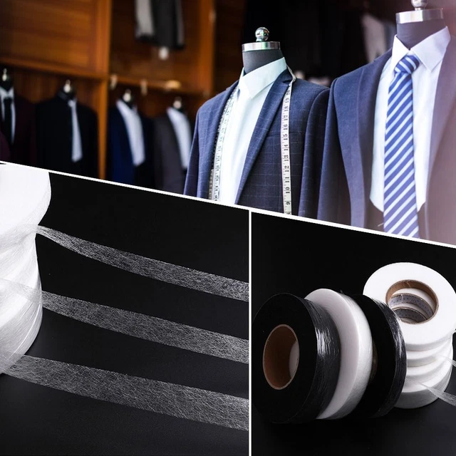 Tape Interlining Adhesive Fabric Clothes Web Iron On Hem Tape Interlining