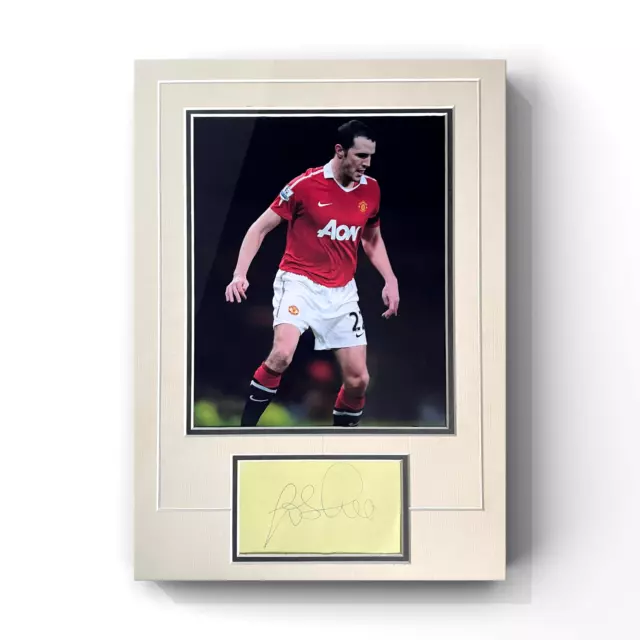 John O'Shea - Former Manchester United Defender Signed Display