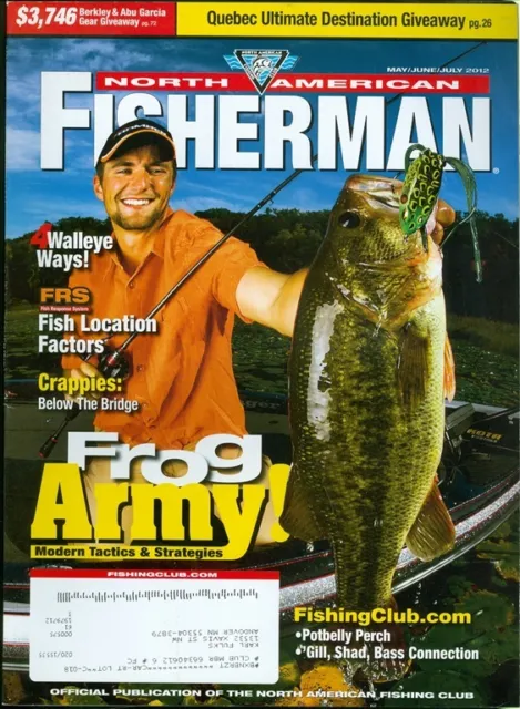 AUGUST, SEPTEMBER,OCTOBER, 2012 NORTH AMERICAN FISHERMAN Magazine £3.87 -  PicClick UK