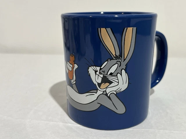 Tasse Mug Bugs Bunny Warner Bros - Jaune - Fabriqué En Angleterre - Occasion Très Bon état