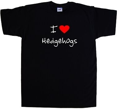 I Love Heart Hedgehogs T-Shirt