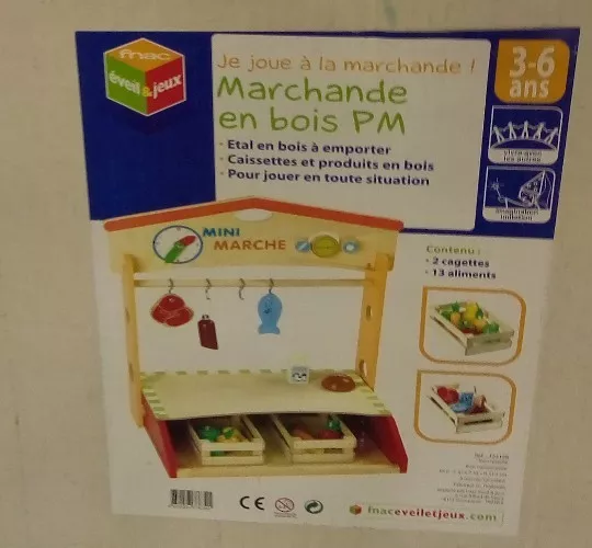 Marchande en bois PM Éveil et Jeux Neuve