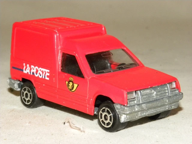 Renault Express Postes PTT Majorette - Jaune Foncé - Échelle 1/53 - Neuf En Boîte Ouverte
