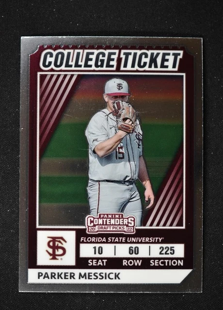 2022 Elite Extra Edition College Tickets Optic #CTO-30 Parker Messick