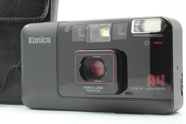[Near MINT] LCD OK! Konica BIG Mini A4 Point & Shoot 35mm Film Camera From JAPAN