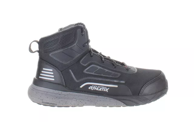 ROCKY MENS INDUSTRIAL Athletix Black Work & Safety Boots Size 10 ...