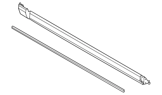 Genuine Ford Rocker Molding M1PZ-7810176-A
