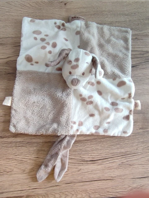 DOUDOU PLAT chien max marron blanc nattou exc etat