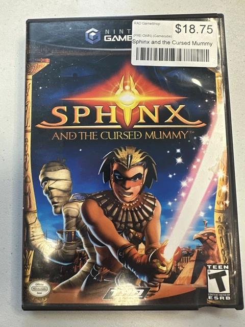 SPHINX AND THE Cursed Mummy (Nintendo GameCube, 2003) EUR 13,94