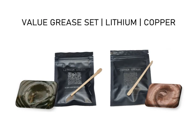 Lithium and Copper Grease Set Brake Caliper Piston Seals O Rings Bike Car Auto