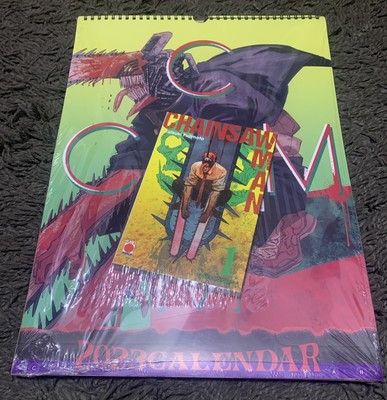 CHAINSAW MAN CALENDARIO 2023 Con Numero #1 Variant Limited Lucca Comics CHAINSAW MAN CALENDARIO 2023 Con Numero #1 Variant Limited Lucca Comics