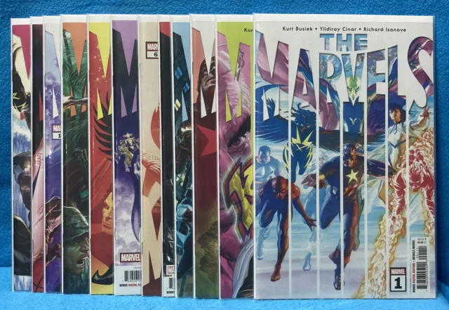 The MARVELS  1-12 Marvel Comics Complete Set/Run/Lot 1 2 3 4 5 6 7 8 9 10 11 12