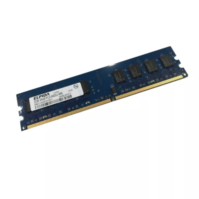 2GB / 1GB PC2-6400U DDR2-800 1.8V 240pin PC Bureau Intel Mémoire pour Elpida FR