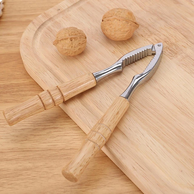 Coupe-Châtaignes En Bois - Pince Multifonction Pour Éplucher Noix Et Châtaignes Facilement - Longueur 18 Cm - 7