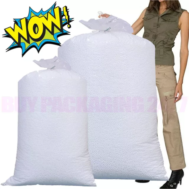 Bean Bag Booster Refill Polystyrene beanbag Beads Filling Top Up Bag Beans Balls