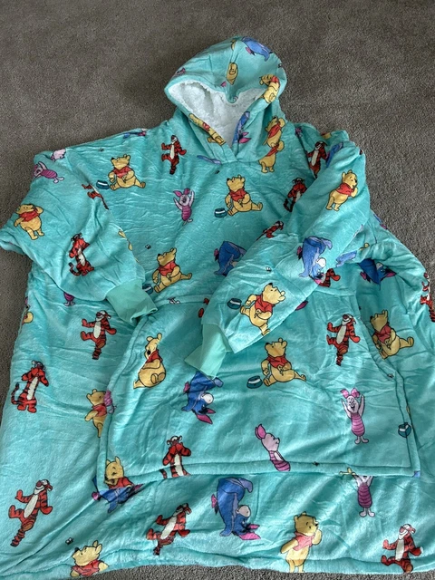 Oodie Winnie the Pooh originale nuovo senza etichette design adulto s-6xl - design fuori produzione