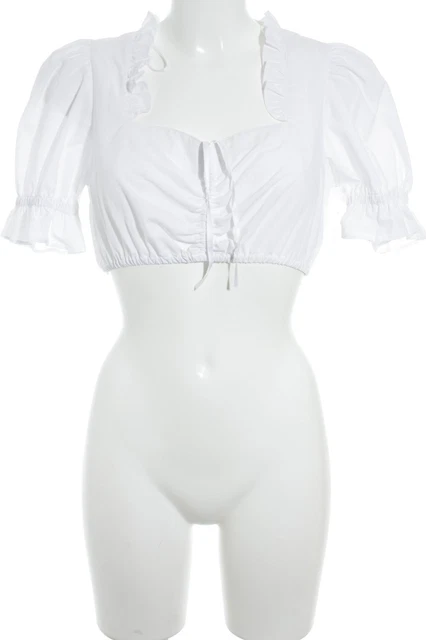 CAMICETTA TRADIZIONALE MANUFAKTUR muNCHEN camicetta tradizionale donna taglia DE 36 bianco look country