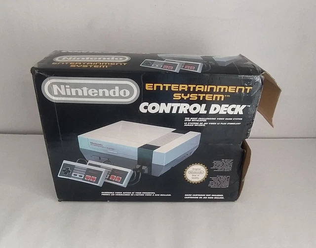 [BOITE VIDE] Console Nintendo NES CONTROL DECK AVEC 1 POLY SANS CONSOLE