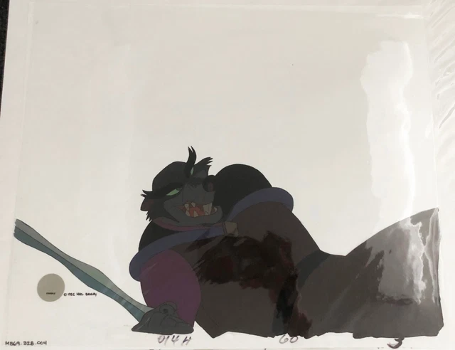 Don Bluth Secret of NIMH Jenner 1982 Cartoon Production Animation Cel 328-004