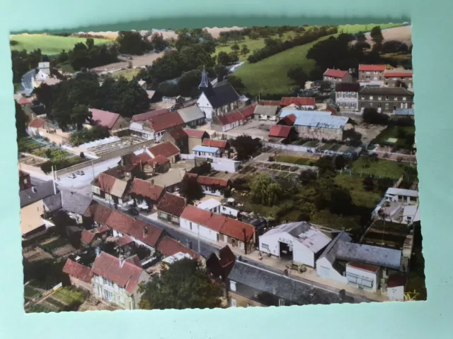 Carte Postale de la Somme (80) GF Beauchamps vue aérienne