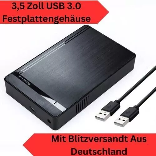 3,5 Zoll Festplattengehäuse Usb3.0 Zu Sata Externes Hdd & Ssd Case