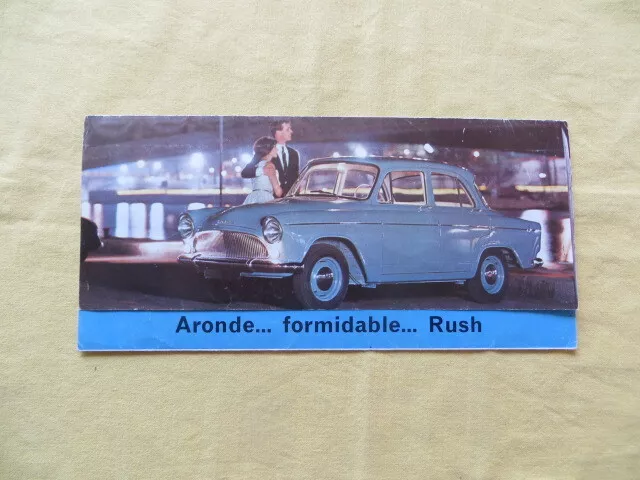 SIMCA Aronde - dépliant publicitaire