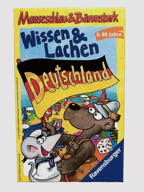 Ravensburger Wissen und Lachen Deutschland Reihe Mäuseschlau & Bärenstark - TOP!