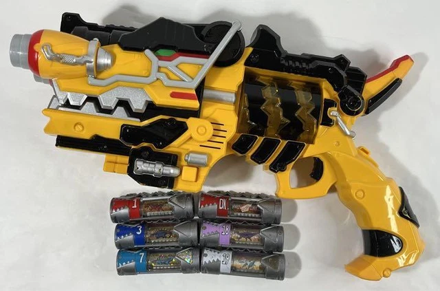 POWER RANGERS KYORYUGER DX Gabu Revolver Gun Dino Charge Morpher Tested 