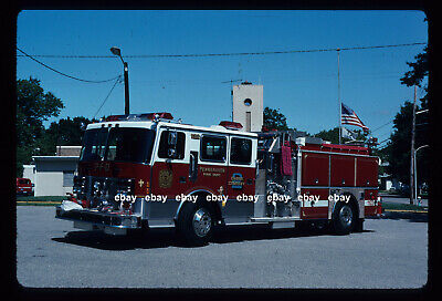Pennsauken NJ E1122 1989 Pemfab Grumman pumper Fire Apparatus Slide