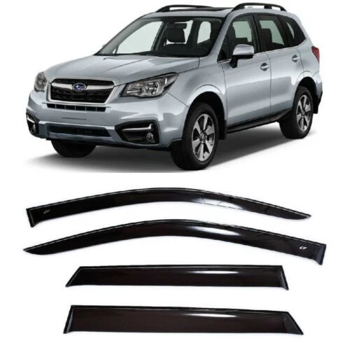 For Subaru Forester 2012-2017 Side Window Wind Visors Rain Guard Vent Deflectors