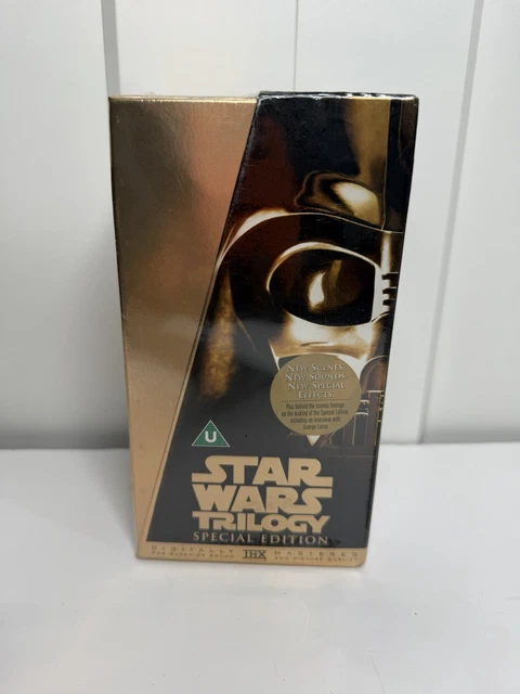 STAR WARS TRILOGY VHS Box Set Special Edition THX Digitally Mastered £ ...