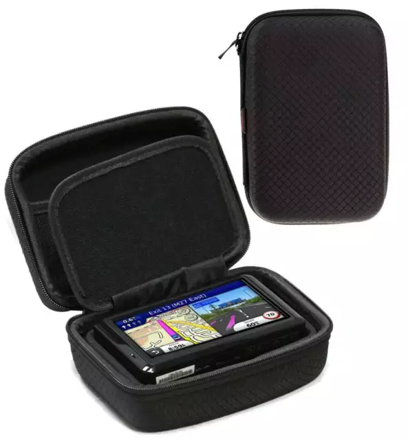 Navitech Black Hard GPS Carry Case For The Garmin Zumo 590LM