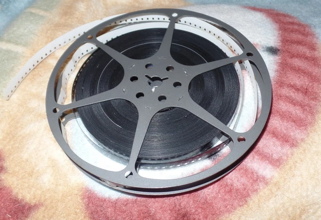 Carrete de película casera raro vintage de 8 mm americano 1940 EE. UU. Home Life Holiday K3