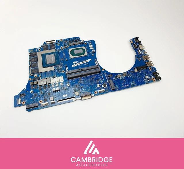View of HP OMEN 17-CB 17T-CB Intel Core i7-9750H GeForce RTX2060 Motherboard ...