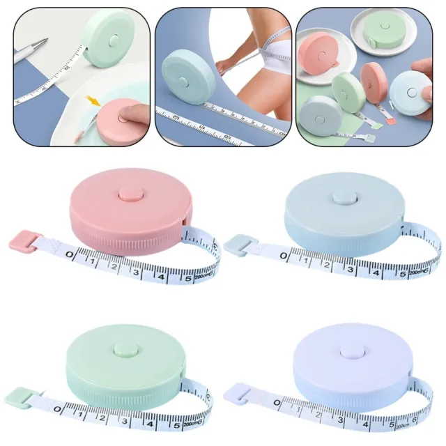 Edtape 2PCS Measuring Tape for Body,Soft Tape Measure for Body Sewing Fabric  Tai