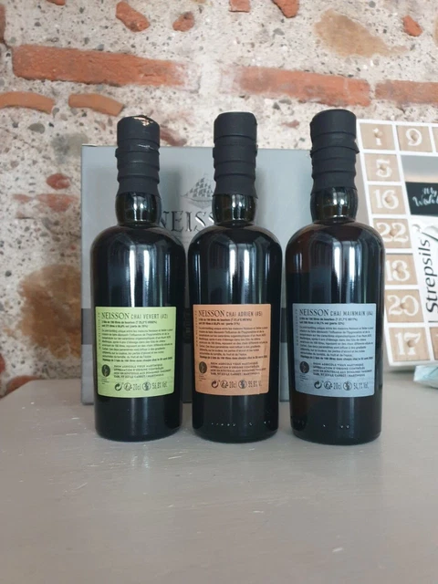 Rhum Neisson. Coffret x 3.( 3X20 cl ). Chai Adrien. Vevert. MainMain 2