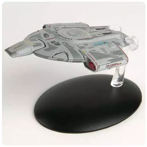 DEFIANT Deep Space 9 Star Trek Metall Modell Die-cast  Eaglemoss mit Magazin 3