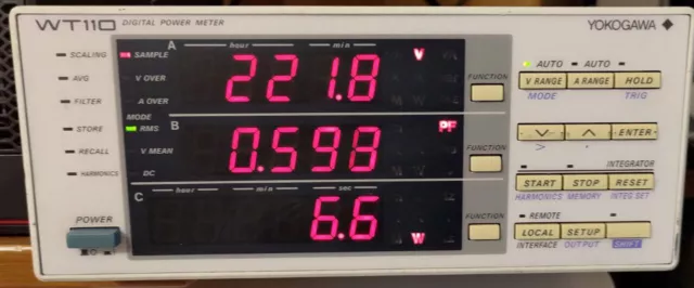 YOKOGAWA WT110 Digital Power Meter