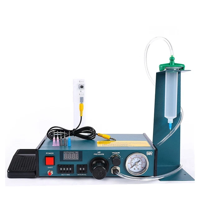 983A Digital Display Auto Glue Dispenser Solder Paste Liquid Controller Dropper