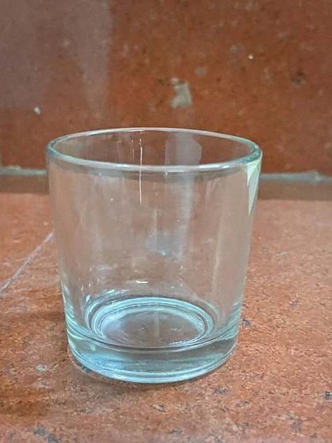 Old Vintage Rare Beautiful Crystal Clear Smal Glass Tumbler For Multipurpose Use