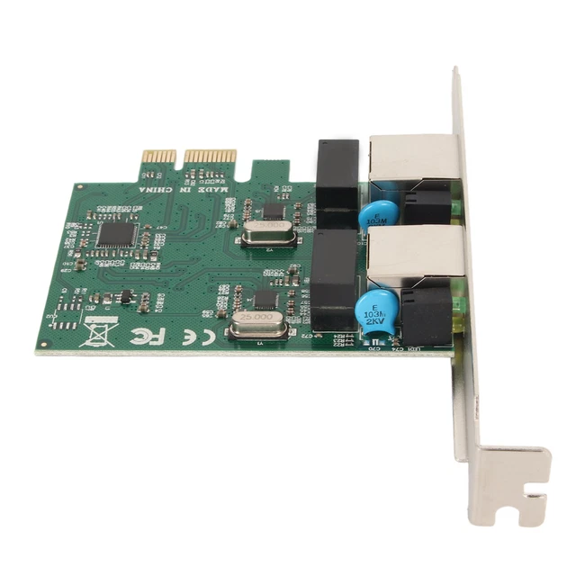 Scheda Rete Ethernet PCIe 4 Porte Gigabit - Chip RTL8111H Per Server E NAS - Foto 5