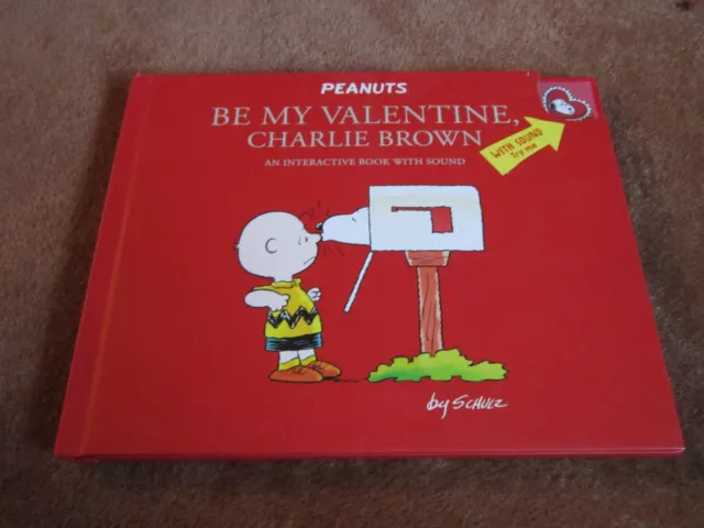 Peanuts Valentine Snoopy Kissing Sound Interactive Hallmark Be My Charlie Brown