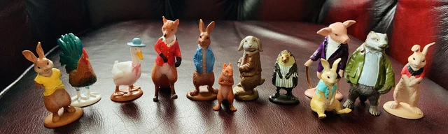 PETER RABBIT CAKE Toppers - Mr Tod, Fox, Pig. etc - 12 Figurines - New ...